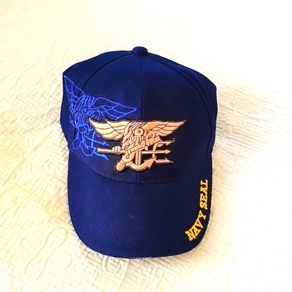 Navy Seal Embroidered Hat by Golden Lion